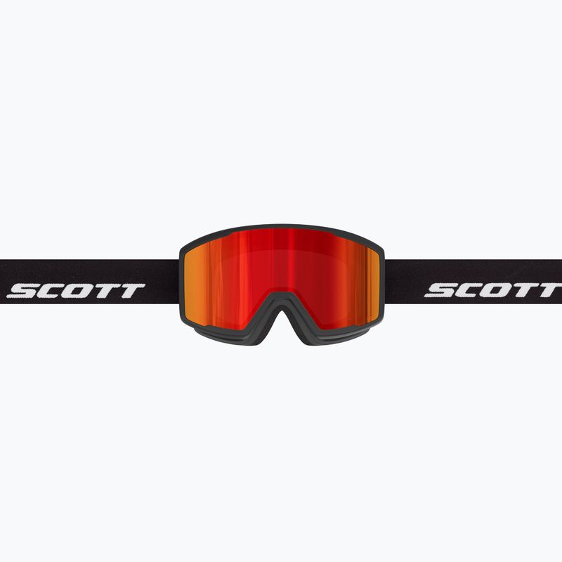 Скиорскa маска SCOTT Trace Pro Compact black/red chrome 3