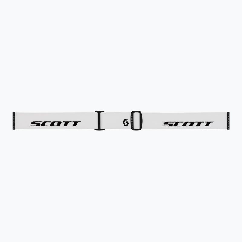 Скиорскa маска SCOTT Trace Pro Compact white/green chrome 4