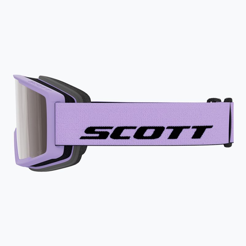 Скиорскa маска SCOTT Trace Pro Compact sherbet purple/black silver chrome 3