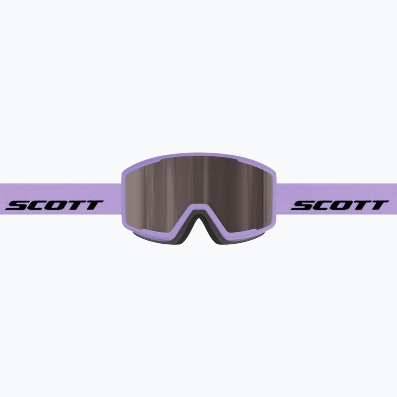 Скиорскa маска SCOTT Trace Pro Compact sherbet purple/black silver chrome 4