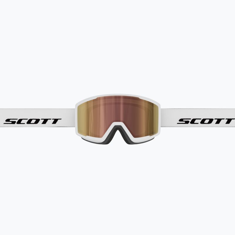 Скиорскa маска SCOTT Trace Pro Compact S1-3 white/amp ls cinnamon chrome 4