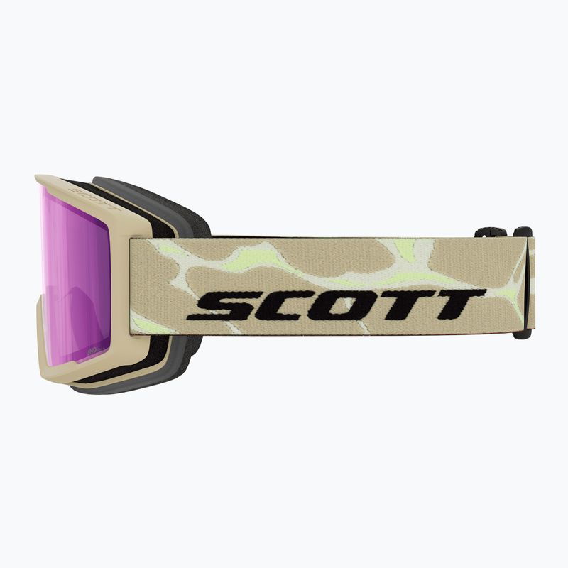 Скиорскa маска SCOTT Trace Pro Comact Light Sensitive S2-4 mojave beige/amp ls blue chrome 3