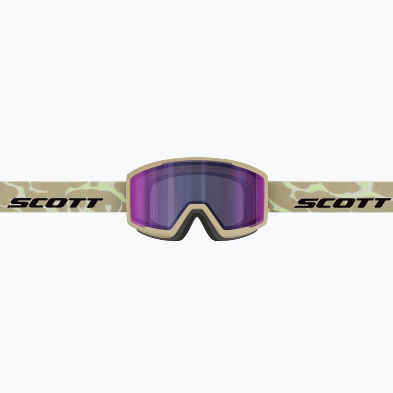 Скиорскa маска SCOTT Trace Pro Comact Light Sensitive S2-4 mojave beige/amp ls blue chrome 4