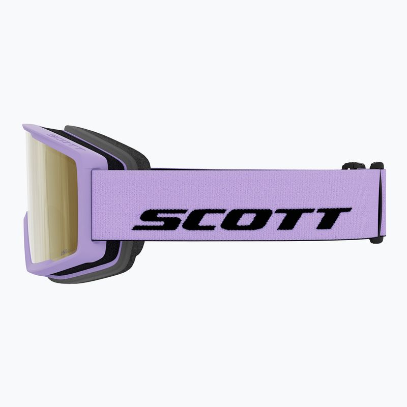 Скиорскa маска SCOTT Trace Pro Compact Light Sensitive S1-3 sherbet purple/black/amp ls cinnamon chrome 3