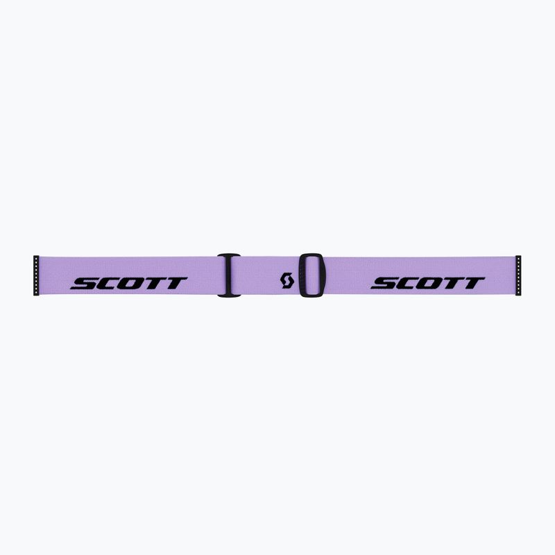 Скиорскa маска SCOTT Trace Pro Compact Light Sensitive S1-3 sherbet purple/black/amp ls cinnamon chrome 5