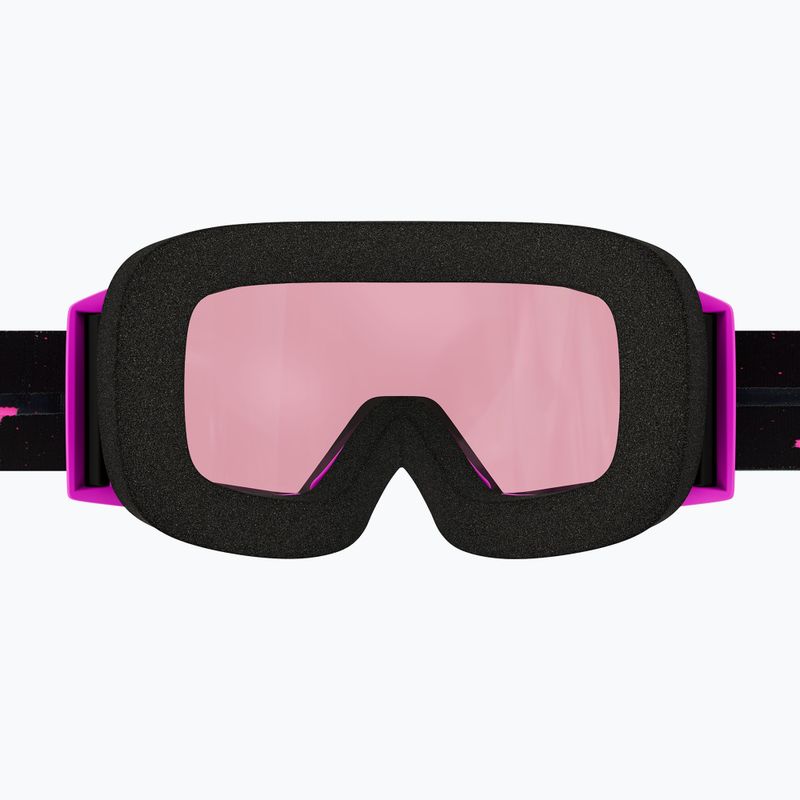 Детска скиорска маска SCOTT Shield neon pink/mint green/rose 2