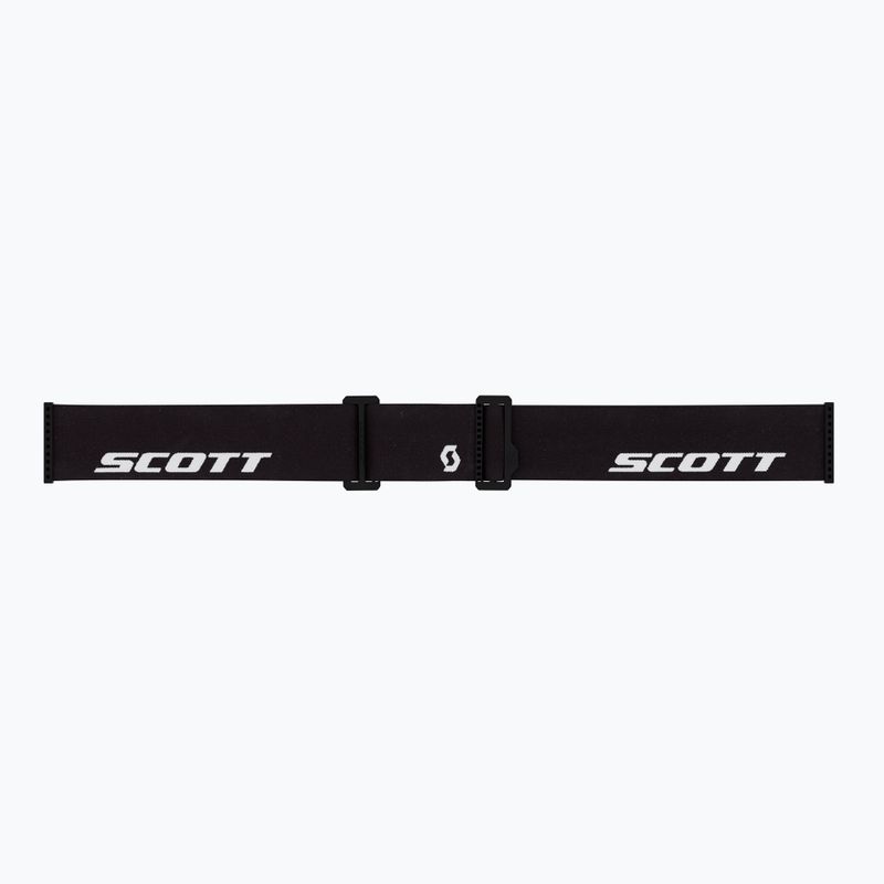 Скиорскa маска SCOTT Shield black/amp white chrome 5