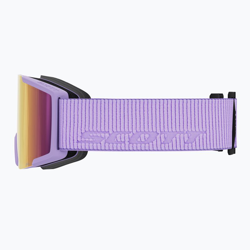 Скиорскa маска SCOTT Shield sherbet purple/amp teal chrome 2