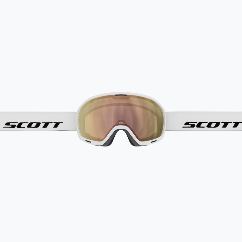 Скиорскa маска SCOTT Unlimited II OTG LS white/amp ls cinnamon chrome 4