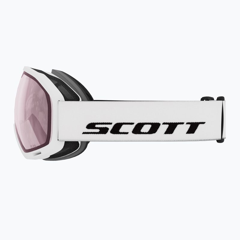 Скиорскa маска SCOTT Unlimited II OTG white/rose 2