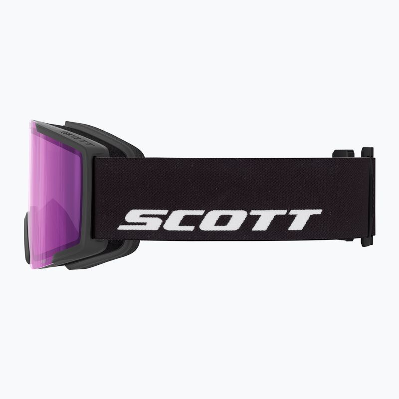 Скиорскa маска SCOTT Shield LS black/amp ls blue chrome 2