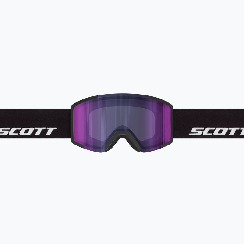 Скиорскa маска SCOTT Shield LS black/amp ls blue chrome 4