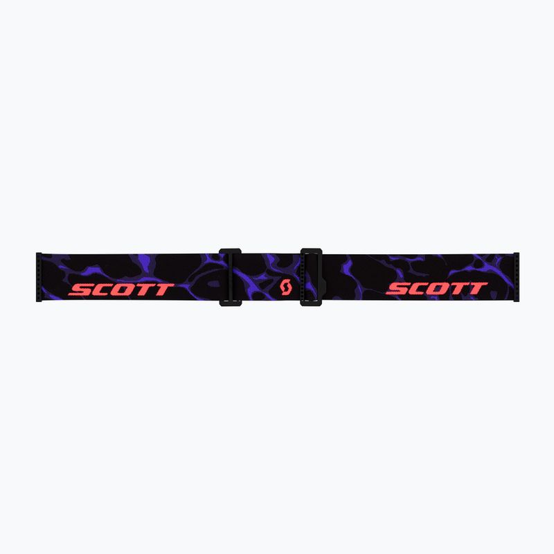 Скиорскa маска SCOTT Shield LS black/purple/cinnamon chrome 5