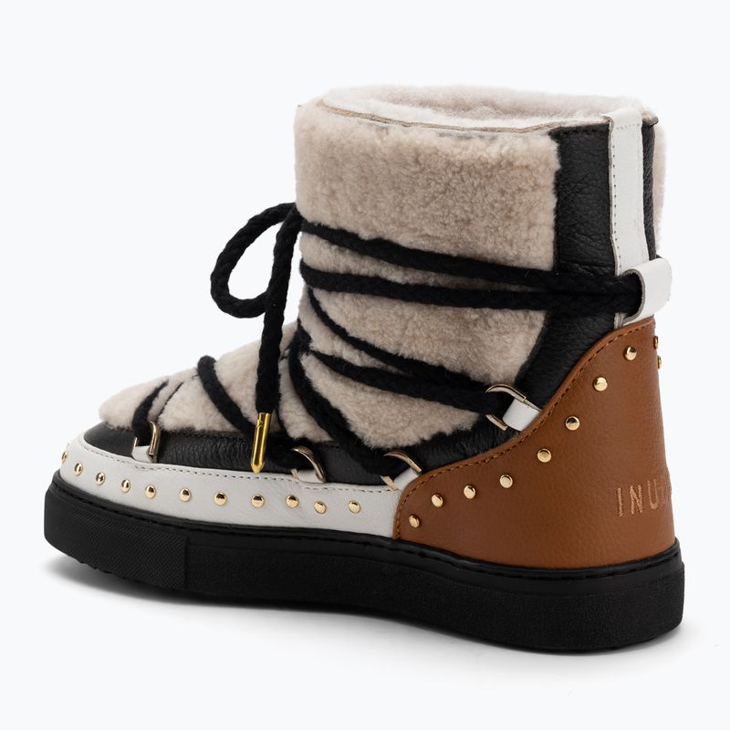 Дамски ботуши за сняг INUIKII Curly Rock cream 3