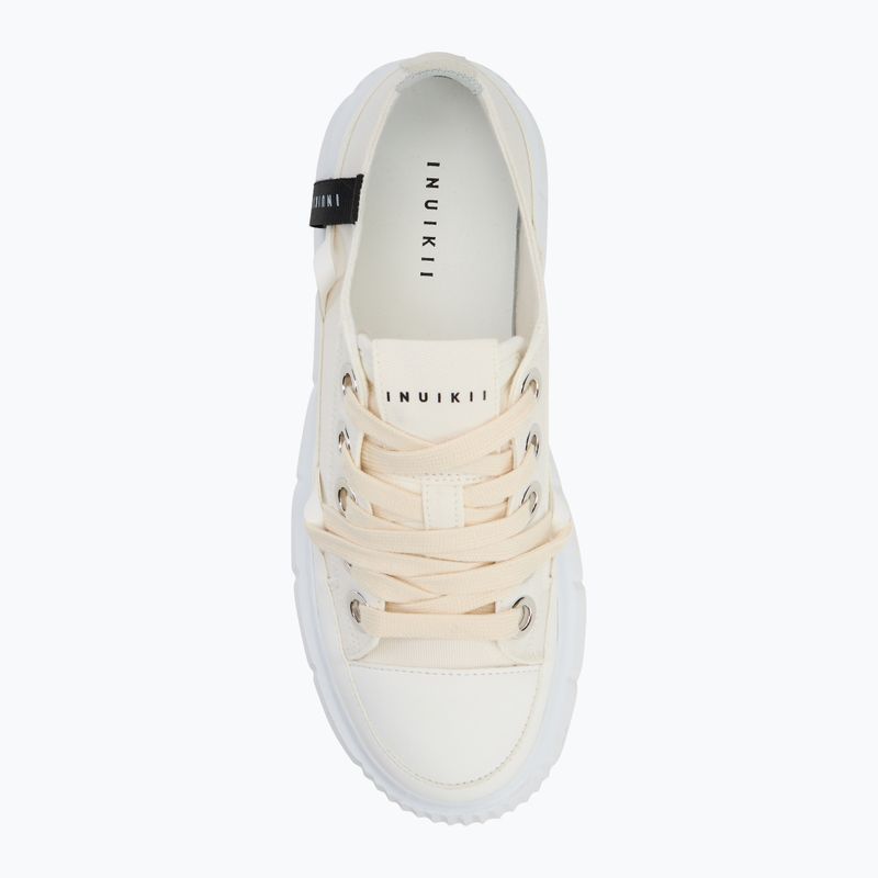 Дамски обувки INUIKII Matilda Canvas Low white 5