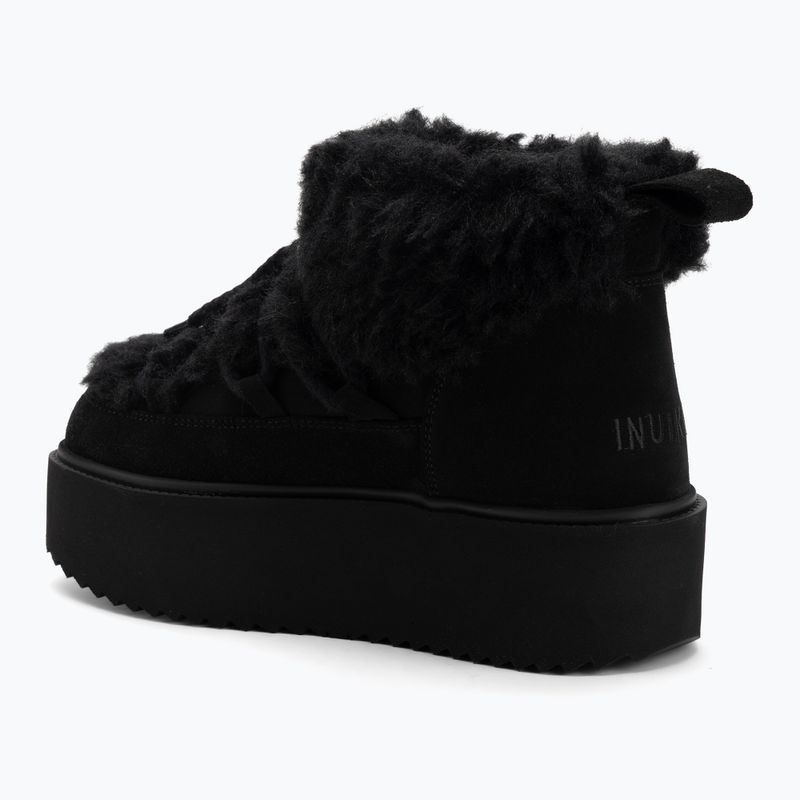 Дамски ботуши за сняг INUIKII Teddy Platform black 3