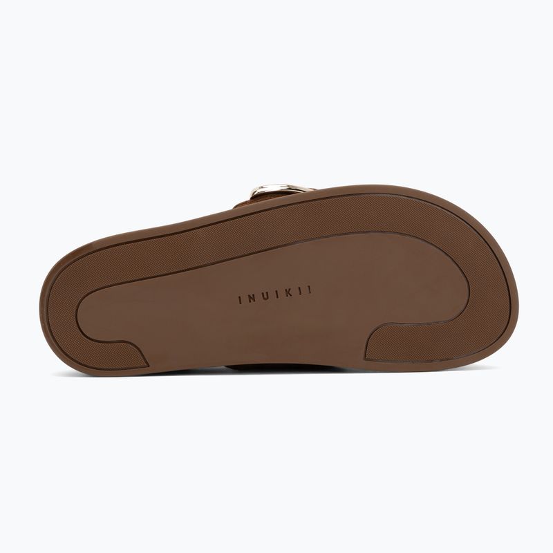 Дамски чехли INUIKII Mule Soft brown 4
