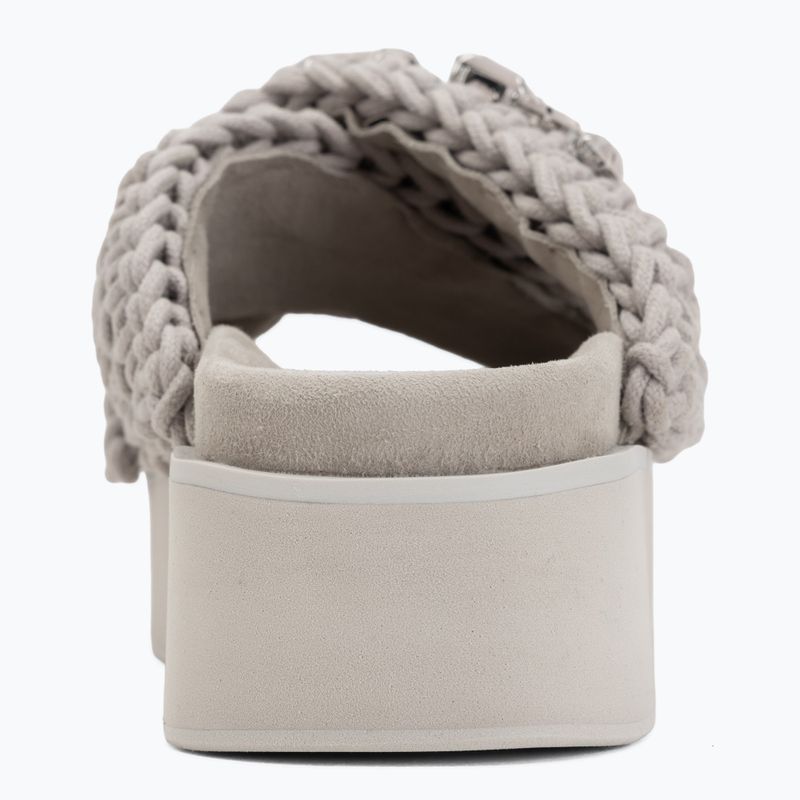 Дамски чехли INUIKII Woven Stones Platform stone grey 6