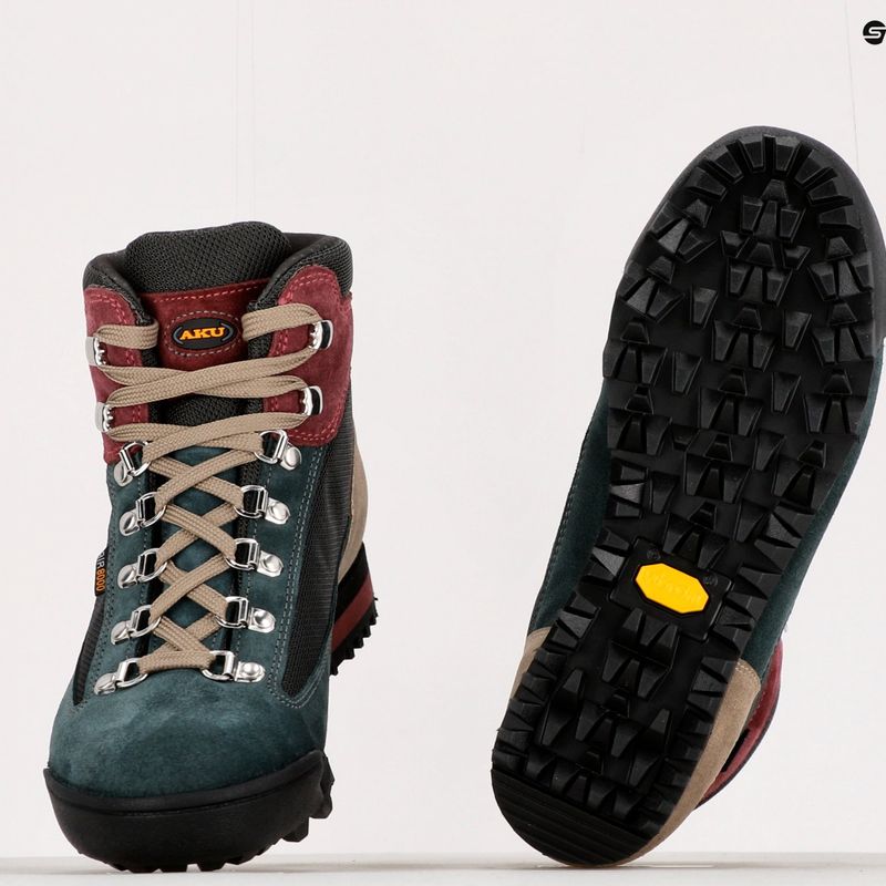 Дамски ботуши за трекинг AKU Ultra Light Original GTX сиво-зелени 365.20-388 11