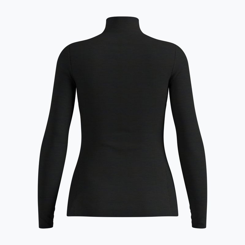 Дамски термоактивен суитшърт ODLO Merino 200 Bl Top Turtle Neck black 2