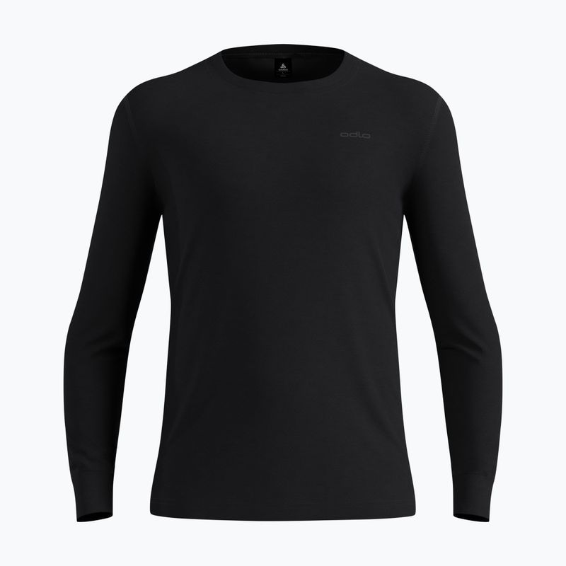 Мъжки термоактивен суитшърт ODLO Merino 200 Bl Top Crew Neck black 6