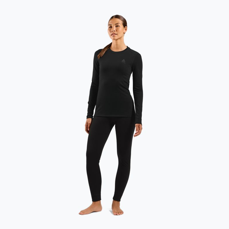 Дамска термоактивна блуза ODLO Merino 160 Bl Top Crew Neck black 2