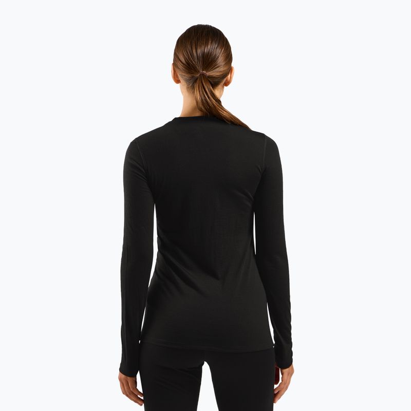 Дамска термоактивна блуза ODLO Merino 160 Bl Top Crew Neck black 3