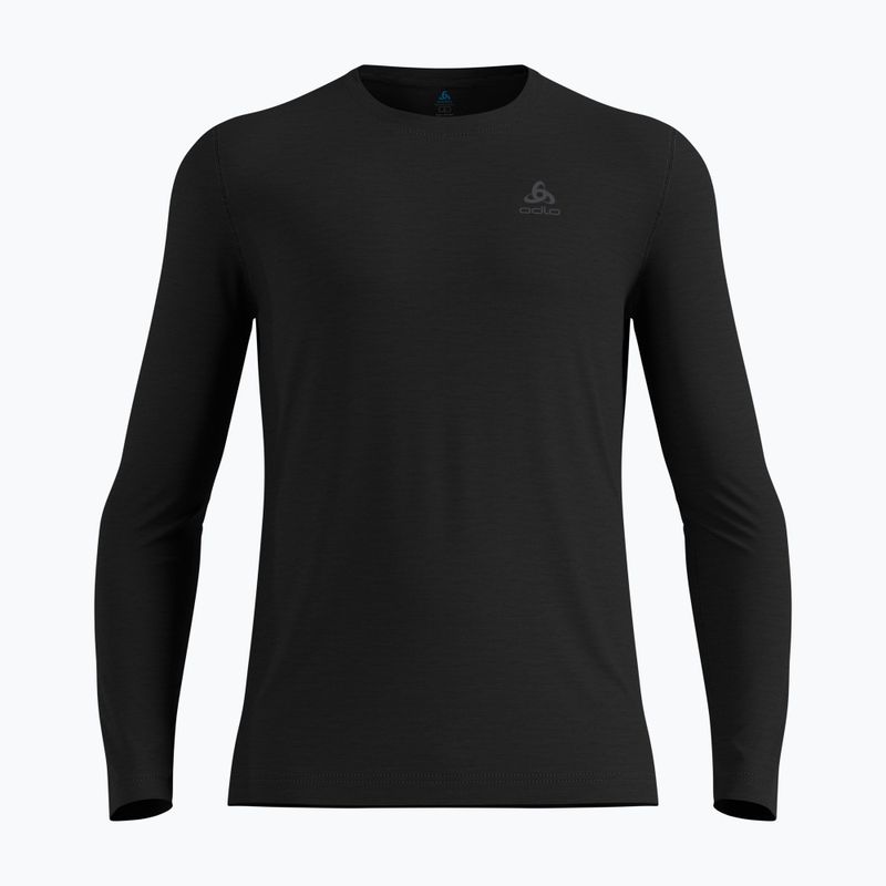 Мъжка термоактивна блуза с дълъг ръкав ODLO Merino 160 Bl Top Crew Neck black 4