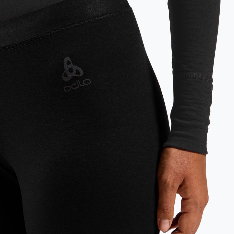 Дамски термоактивен панталон ODLO Merino 160 Bl Bottom Long black 4