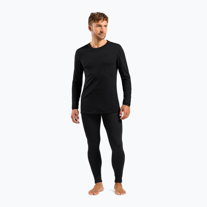 Мъжки термоактивен панталон ODLO Merino 160 Bl Bottom Long black 2