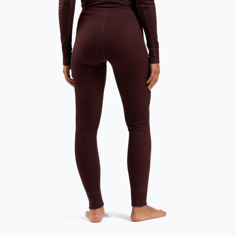 Дамски термо панталони ODLO Active Warm Bl Bottom Long fudge 3