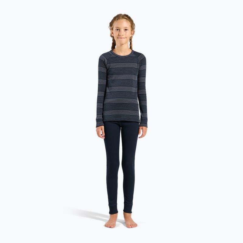 Детски комплект термобельо ODLO Active Warm Eco dark sapphire