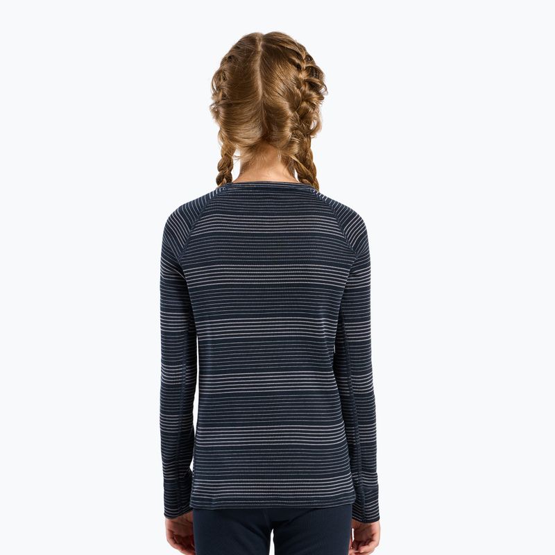 Детски комплект термобельо ODLO Active Warm Eco dark sapphire 3
