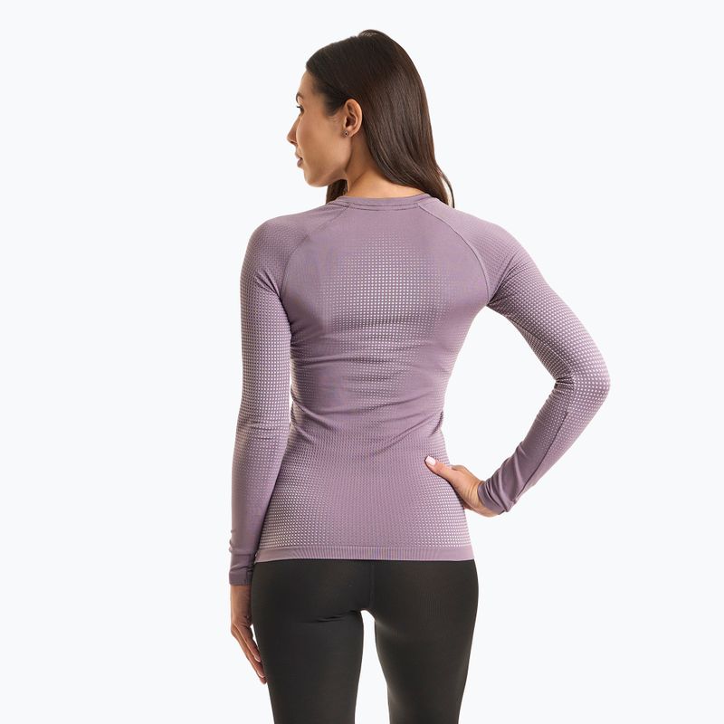 Дамска термоактивна блуза ODLO Performance Warm Bl Top Crew Neck gray ridge 2