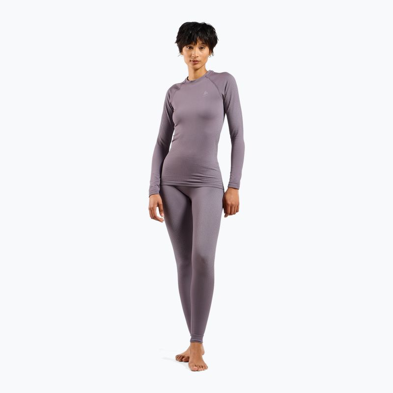 Дамски термо панталони ODLO Performance Warm Bl Bottom Long gray ridge 2
