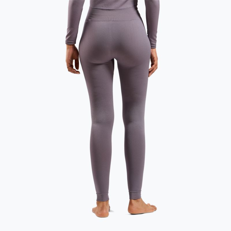 Дамски термо панталони ODLO Performance Warm Bl Bottom Long gray ridge 3