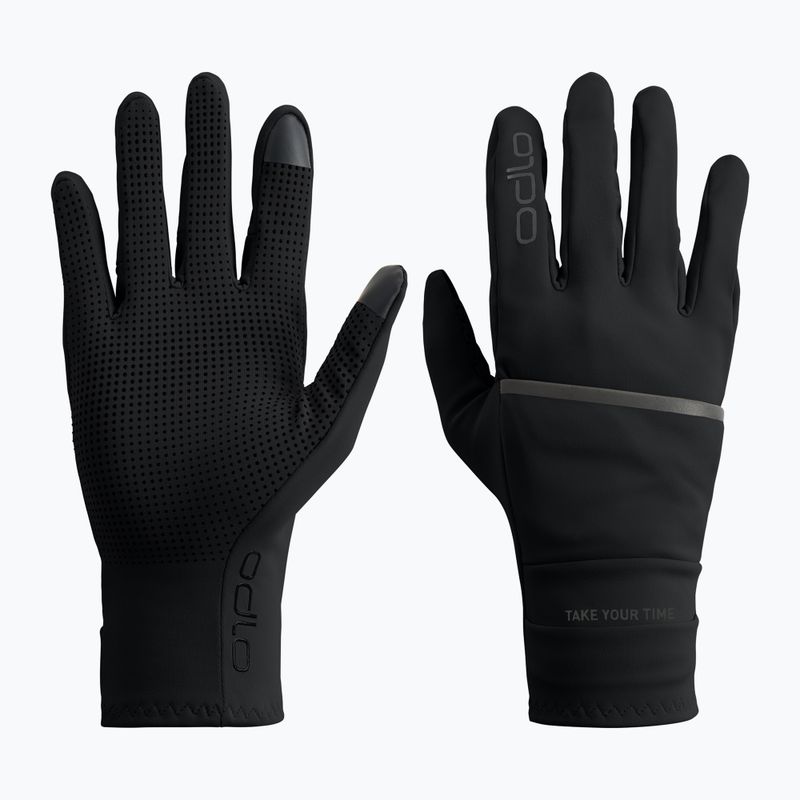 Ръкавици за трекинг ODLO Multisport Windproof Light Full Finger black 2