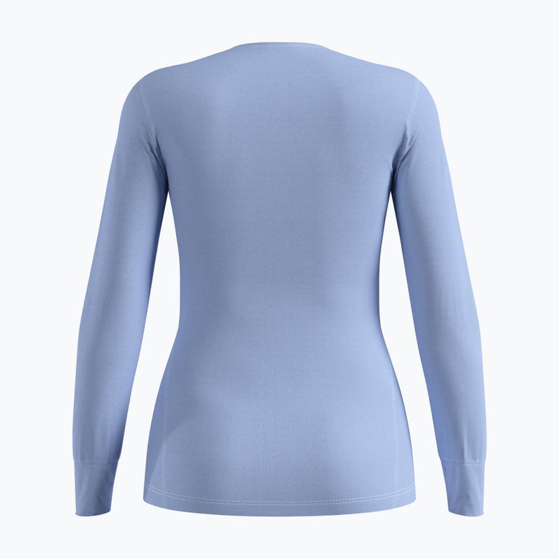 Дамска термоактивна блуза с дълъг ръкав ODLO Active Warm Bl Top Crew Neck blue heron 2