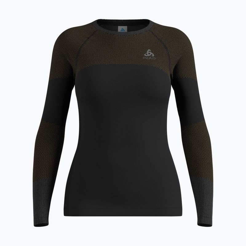 Дамска термоактивна блуза ODLO Fundamentals Performance Warm Bl Top Crew Neck black