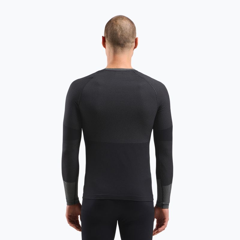 Мъжка термоактивна блуза с дълъг ръкав ODLO Fundamentals Performance Warm Bl Top Crew Neck black 3