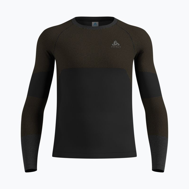 Мъжка термоактивна блуза с дълъг ръкав ODLO Fundamentals Performance Warm Bl Top Crew Neck black 5