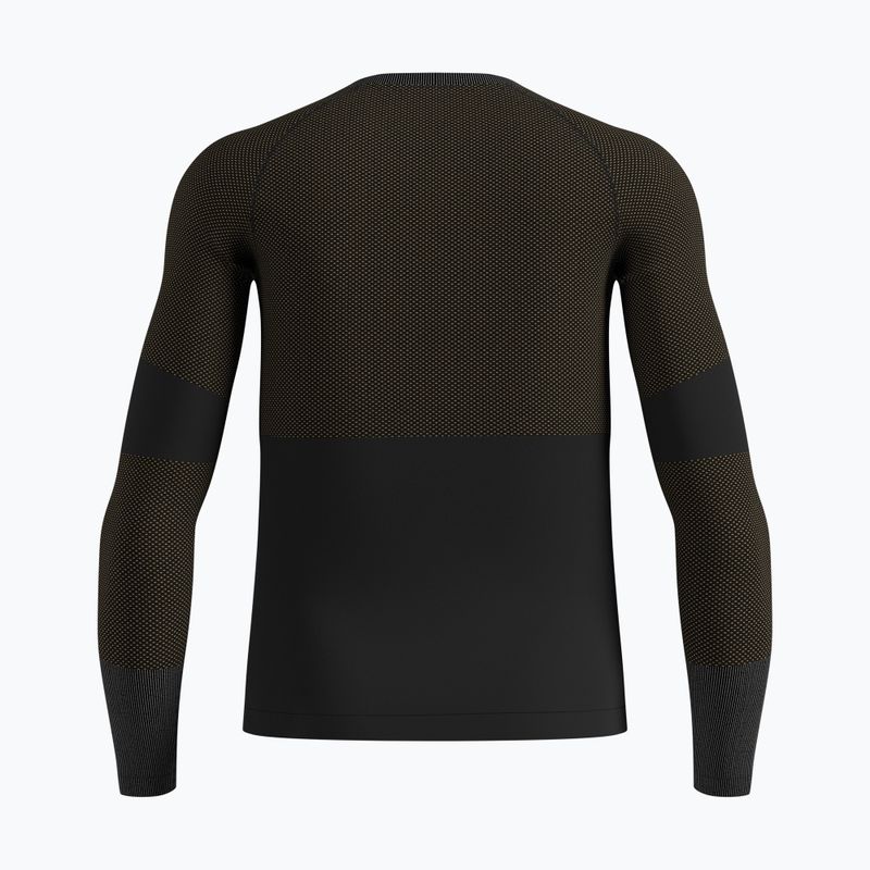 Мъжка термоактивна блуза с дълъг ръкав ODLO Fundamentals Performance Warm Bl Top Crew Neck black 6