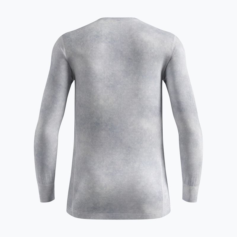 Мъжка термоактивна блуза ODLO Active Warm X Pow Bl Top Crew Neck odlo silver grey 2
