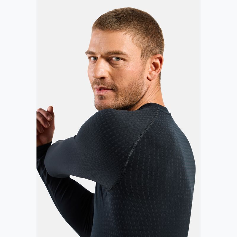 Мъжки термоактивен суитшърт ODLO Performance Warm Bl Top Crew Neck black 4