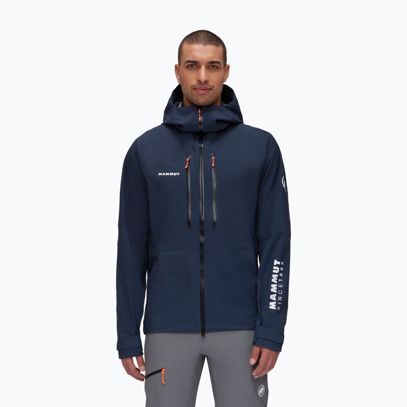 Куртка с твърда черупка MAMMUT 160 Years Taiss HS granatowa