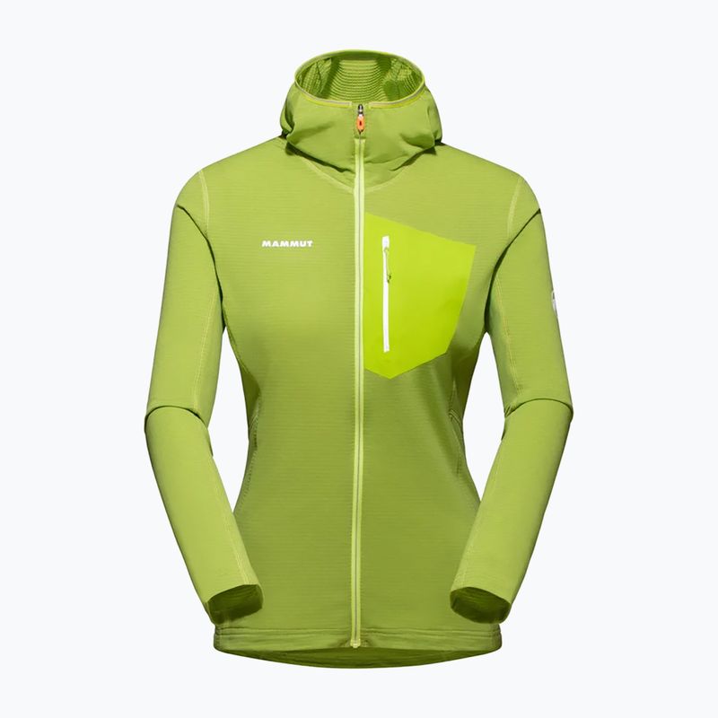 Дамско яке с полар MAMMUT Aenergy Light Ml green