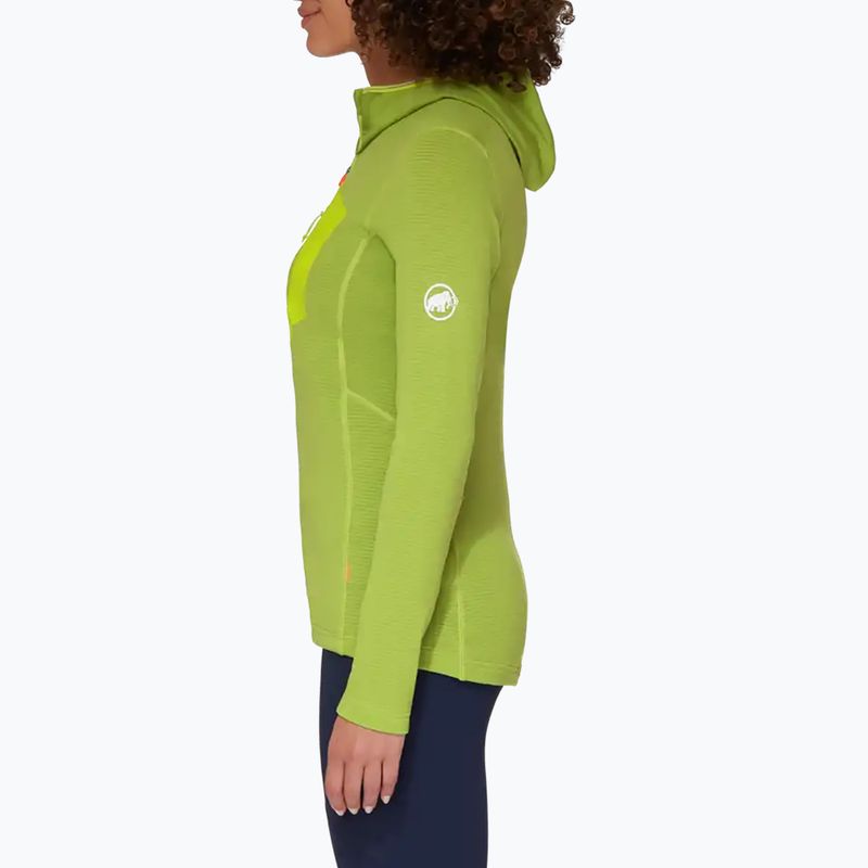 Дамско яке с полар MAMMUT Aenergy Light Ml green 3