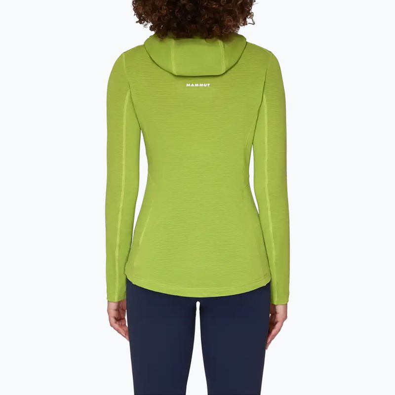 Дамско яке с полар MAMMUT Aenergy Light Ml green 4