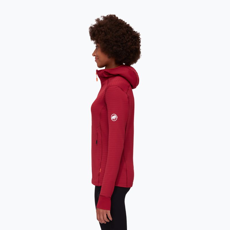 Дамско поларено яке MAMMUT Aconcagua Light MI red 3