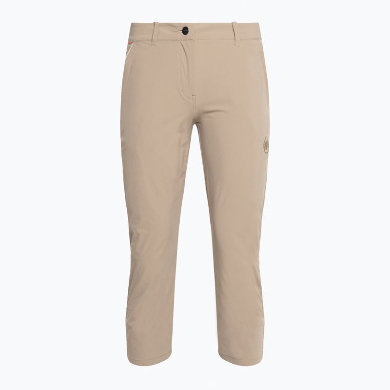 Дамски къси панталони за трекинг MAMMUT Runbold beige 4